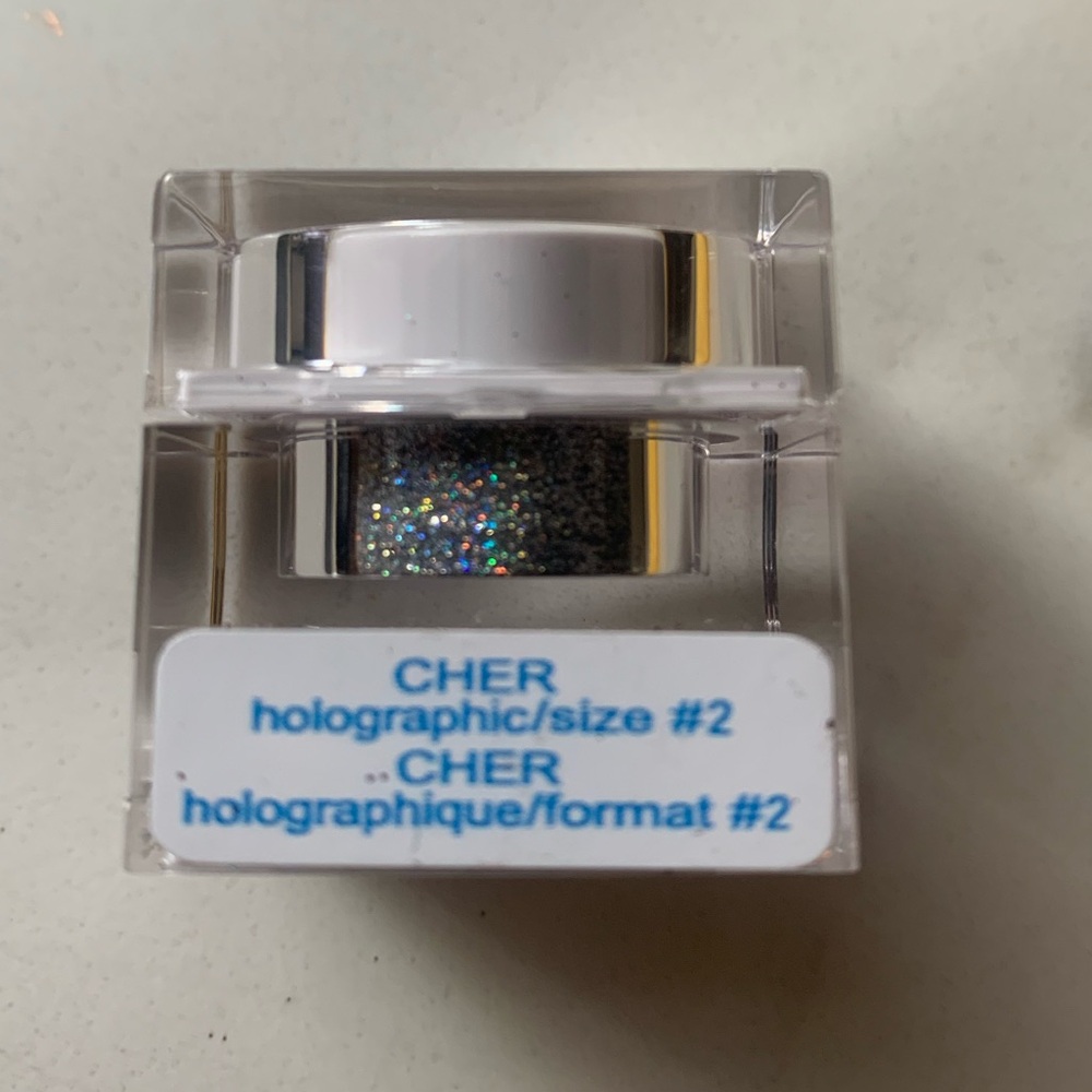 LIT Cosmetics silvery glitter